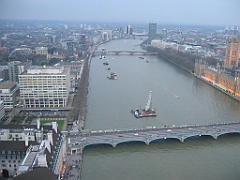 073 Dans London Eye Wheel - Tamise